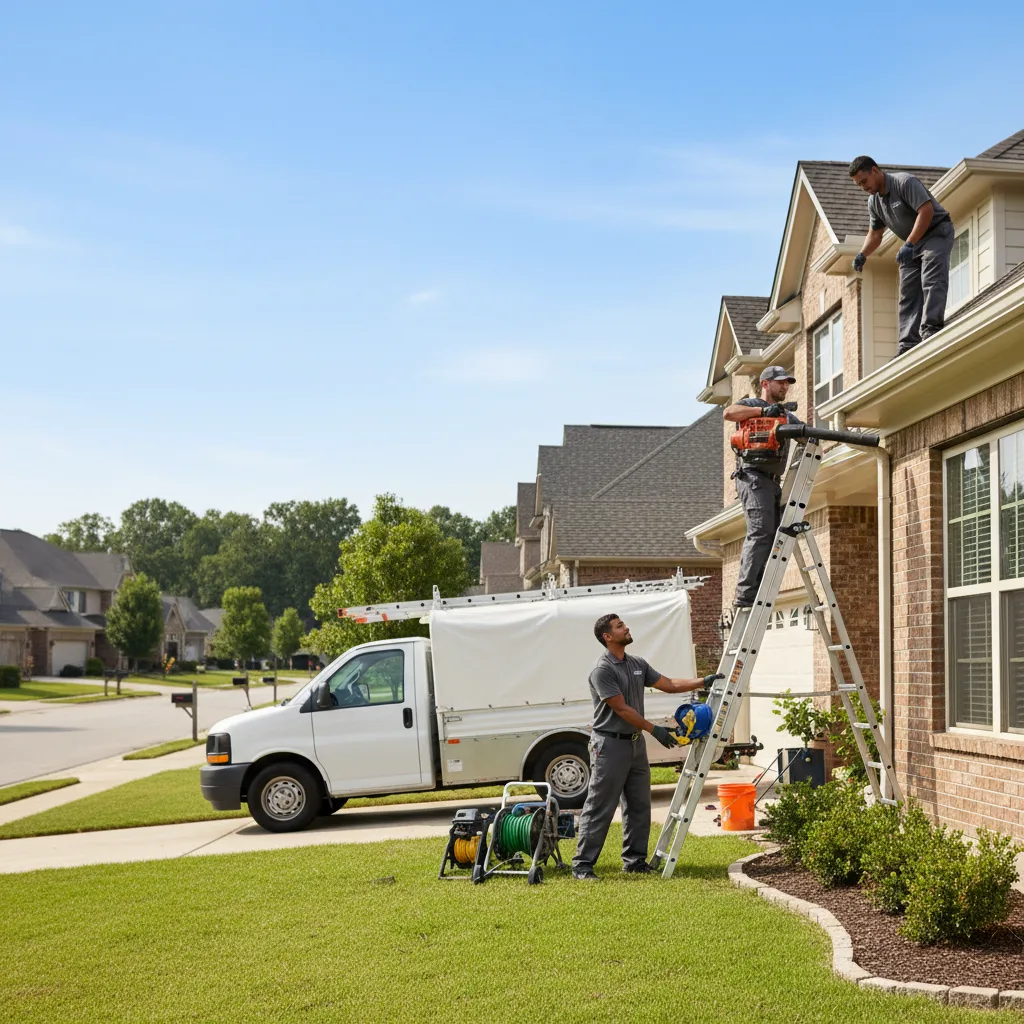 Home Gutter Service in Chatfield, TX near me